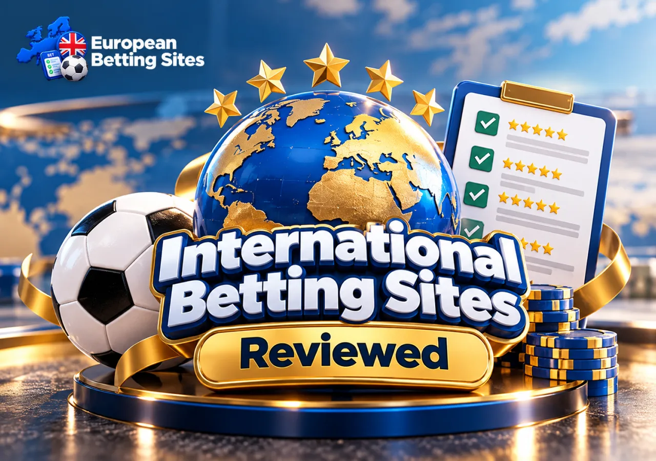 International bookmakers present different odds, sports markets and account features.